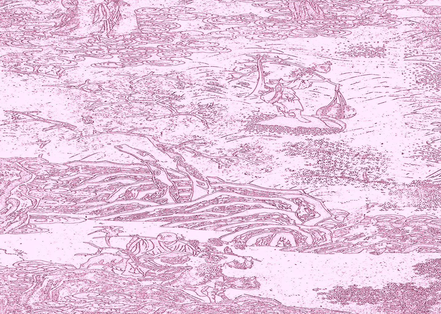 Asian menu background